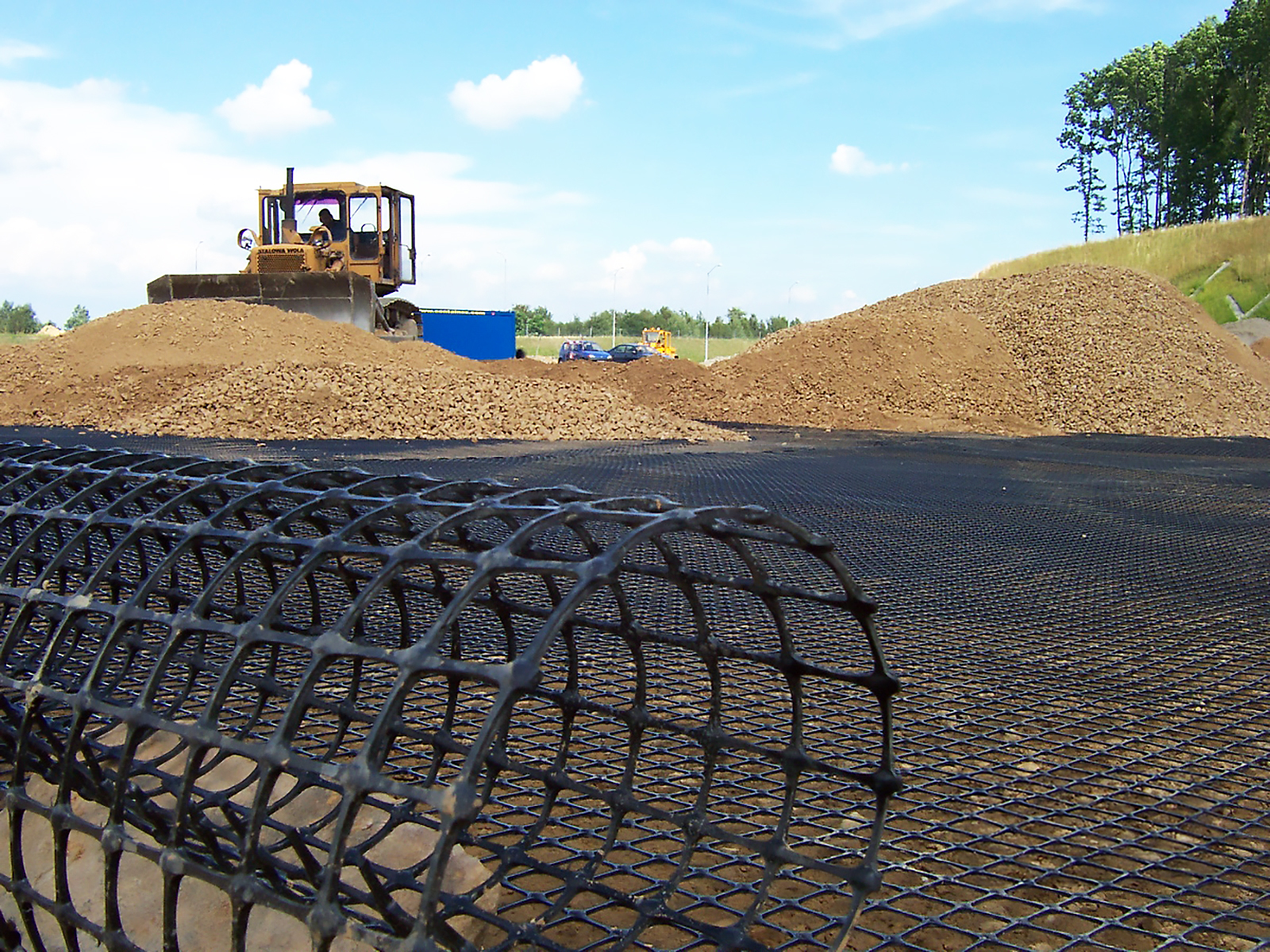 Georuszty polipropylenowe dwuosiowe